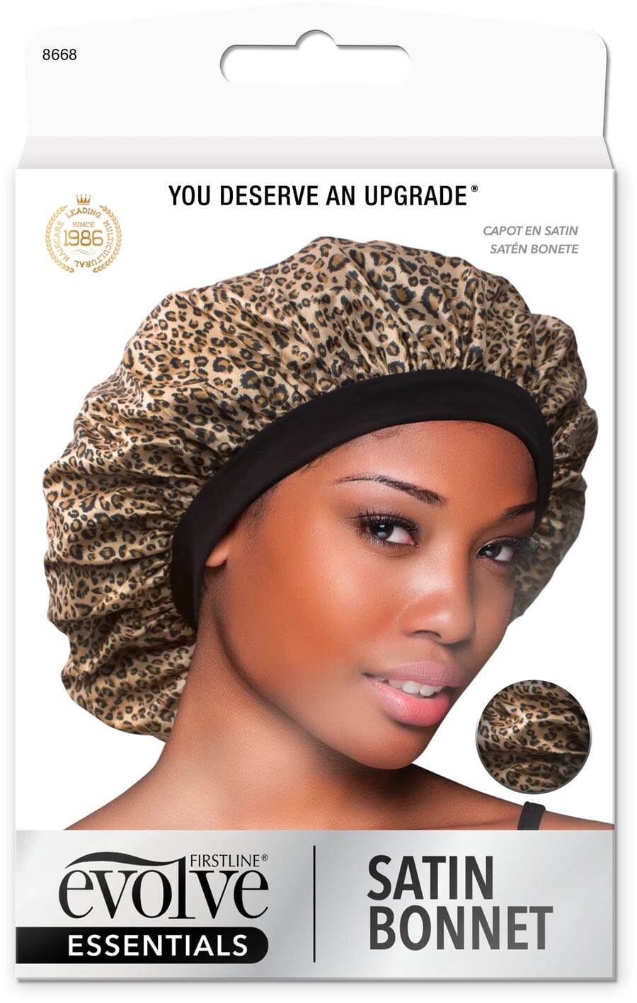 #8668 Evolve Satin Safari Bonnet (3PC)