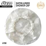 #6708 Evolve Satin Lined Shower Cap (4PC)