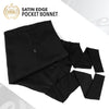#1440 Evolve Satin Edge Pocket Bonnet / Black (6PC)