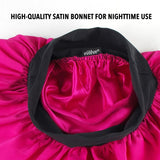 #1660 Evolve Satin Wide-Edge Bonnet / Fuchsia (6PC)