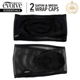 #8060 Evolve Satin & Mesh Wrap Cap 2PK (8PC)
