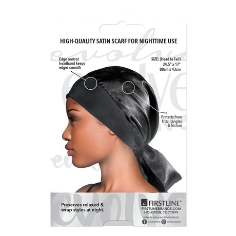 #1772 Evolve Satin Edge Wrap Scarf (6PC)