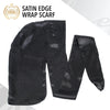 #1772 Evolve Satin Edge Wrap Scarf (6PC)