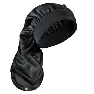 #1680 Evolve Wide Edge Braid Bonnet / Black (6PC)
