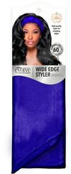 #1774 Evolve Wide Edge Styler Wrap / Blue (8PC)