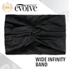 #1111 Evolve Wide Infinity Band / Black (8PC)