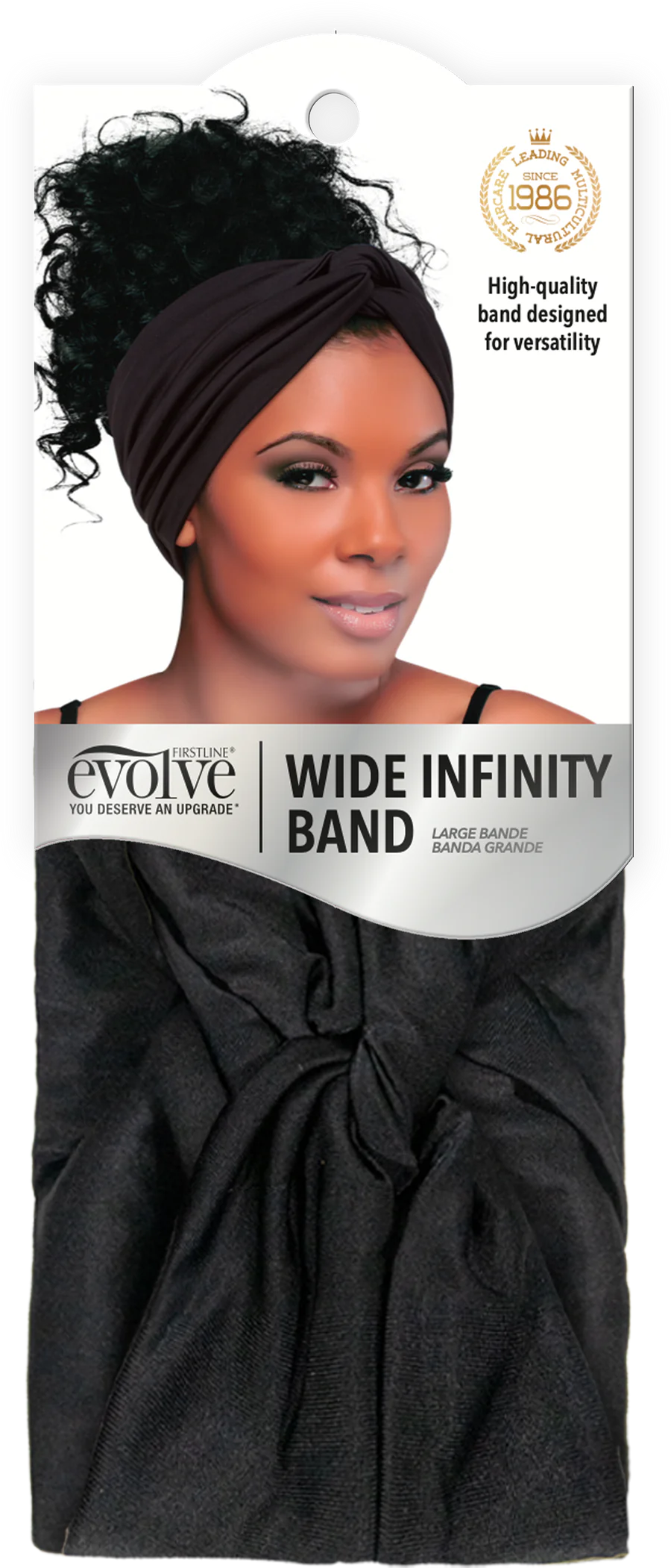 #1111 Evolve Wide Infinity Band / Black (8PC)