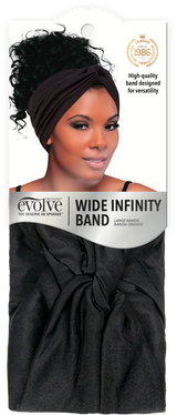 #1111 Evolve Wide Infinity Band / Black (8PC)