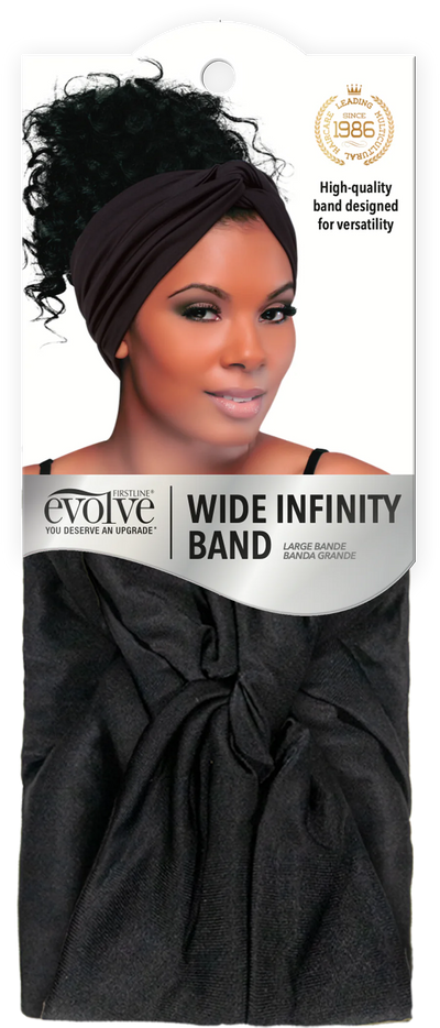 #1111 Evolve Wide Infinity Band / Black (8PC)