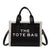 Fashion Tote Bag W/ Fur #ABG825 - Black (PC)