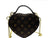 Fashion Heart Shoulder Bag #ABG838 - Brown (PC)