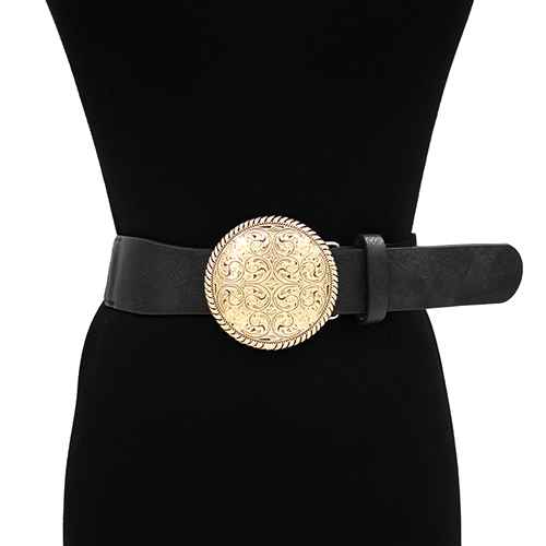 Fashion Design Buckle Belt #KM1641 - Multiple Colors (PC)