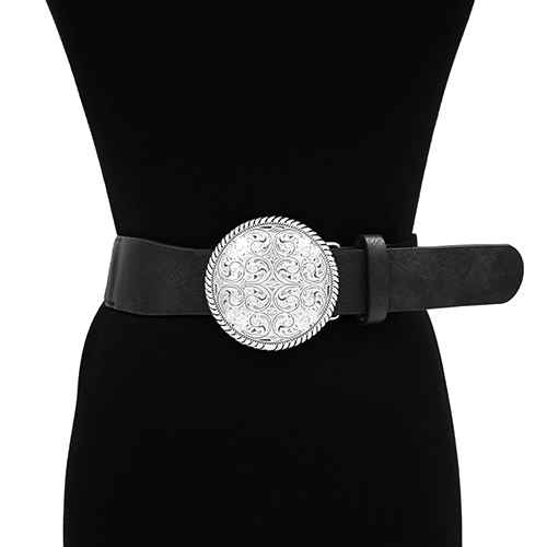 Fashion Design Buckle Belt #KM1641 - Multiple Colors (PC)