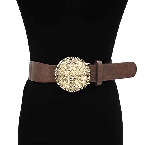 Fashion Design Buckle Belt #KM1641 - Multiple Colors (PC)