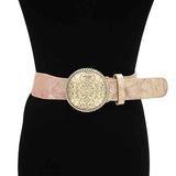 Fashion Design Buckle Belt #KM1641 - Multiple Colors (PC)