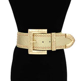 Fashion Studded Buckle Belt #KM1648 - Multiple Colors (PC)
