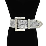 Fashion Studded Buckle Belt #KM1648 - Multiple Colors (PC)