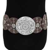 Fashion Western Buckle Belt #KM1299 - Multiple Colors (PC)