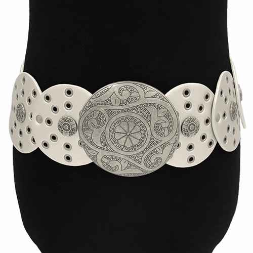 Fashion Western Buckle Belt #KM1299 - Multiple Colors (PC)