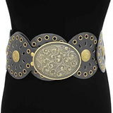 Fashion Western Buckle Belt #KM1574 - Multiple Colors (PC)