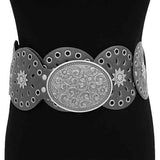 Fashion Western Buckle Belt #KM1575 - Multiple Colors (PC)