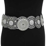 Fashion Western Buckle Belt #KM1578 - Multiple Colors (PC)