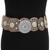 Fashion Western Buckle Belt #KM1578 - Multiple Colors (PC)