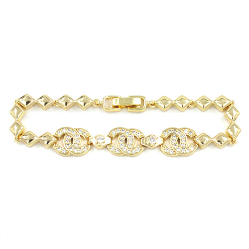 Fashion Chain Bracelet #KB2250 - Multiple Colors (PC)