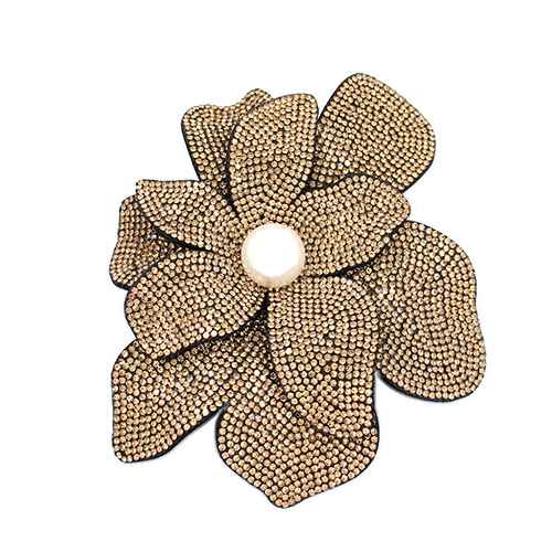 Fashion Flower Rhinestone Brooch #KP2165 - Multiple Colors (PC)