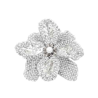 Fashion Flower Rhinestone Brooch #KP2174 - Multiple Colors (PC)