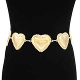Fashion Heart Design Chain Belt #KM1626 - Multiple Colors (PC)