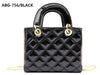 Fashion Shoulder Bag #ABG756 - Black (PC)