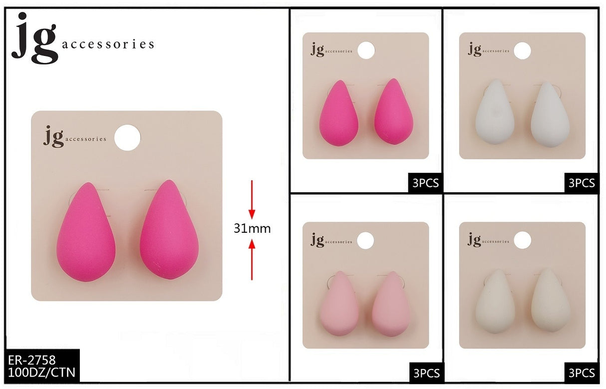 Fashion Dupe Drop/Hoop Earrings (12PC)