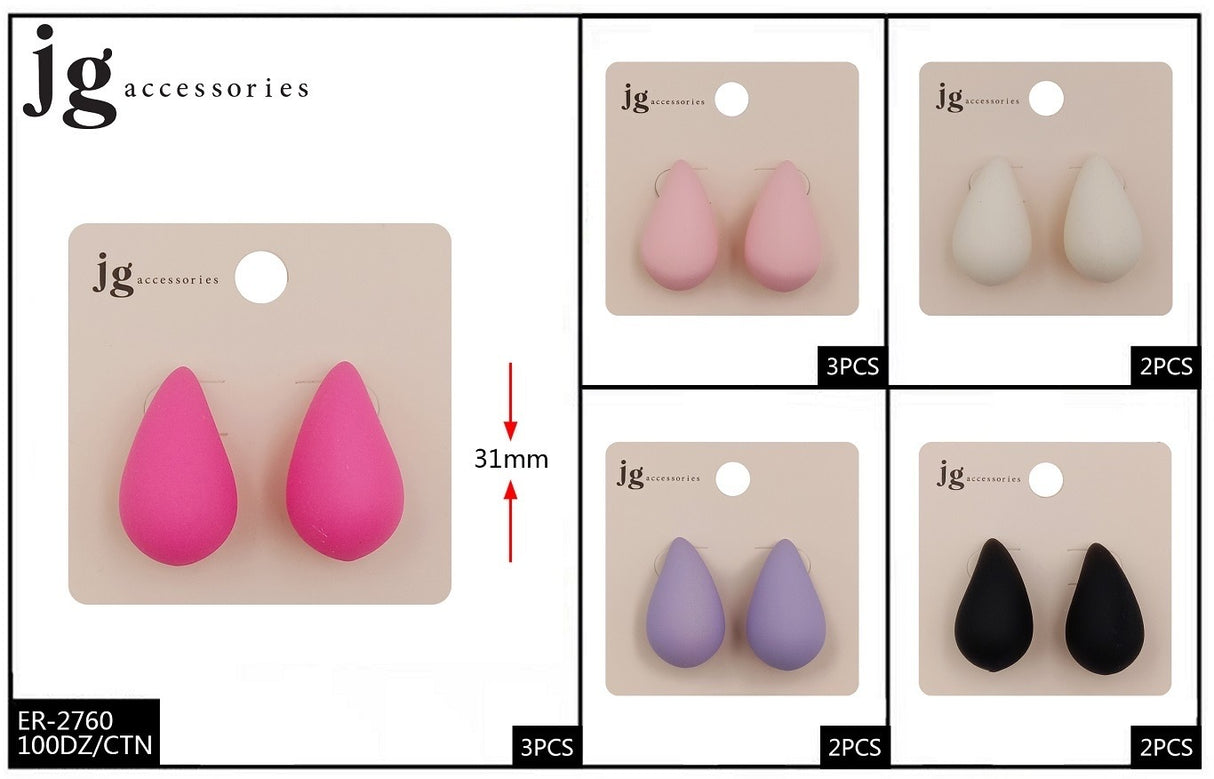 Fashion Dupe Drop/Hoop Earrings (12PC)