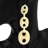 Fashion Oval Dangle Earrings #KE3512 - Multiple Colors (PC)