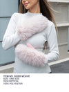 Fashion Fur Gloves #G2005 - Multiple Colors (PC)