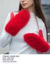 Fashion Fur Gloves #G2005 - Multiple Colors (PC)