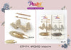 Fashion Butterfly Hair Pins #ETP1711 - Gold & Silver (12PC)