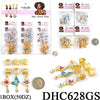 Fashion Hair Ring Accessories #DHC628GS (12PC)