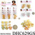 Fashion Hair Ring Accessories #DHC629GS (12PC)