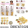 Fashion Hair Ring Accessories #DHC631GS (12PC)