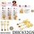 Fashion Hair Ring Accessories #DHC632GS (12PC)