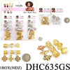 Fashion Hair Ring Accessories #DHC635GS (12PC)