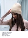 Fashion Beanie W/ Rhinestones #H3447 - Multiple Colors (PC)