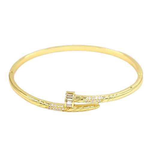 Fashion Bangle Bracelet #KB2162GD - Gold (PC)