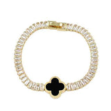 Fashion Clover Bracelet #KB2229 - Multiple Colors (PC)