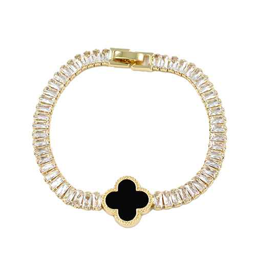 Fashion Clover Bracelet #KB2229 - Multiple Colors (PC)