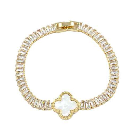 Fashion Clover Bracelet #KB2229 - Multiple Colors (PC)
