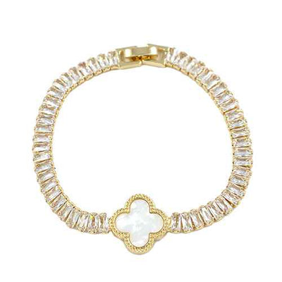Fashion Clover Bracelet #KB2229 - Multiple Colors (PC)