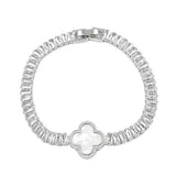 Fashion Clover Bracelet #KB2229 - Multiple Colors (PC)